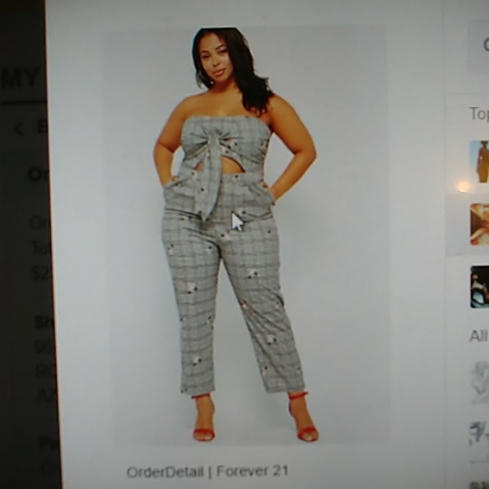 Sleeveless tube jumper suit